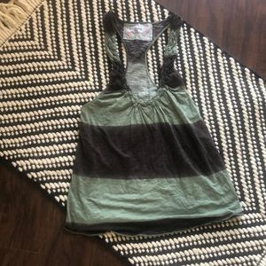 Free people racer back tank.